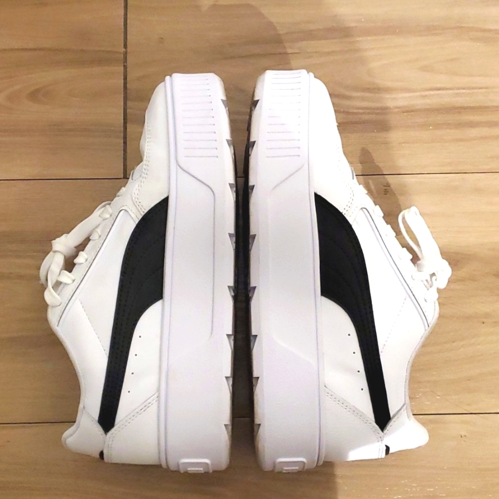 PUMA Karmen Rebelle White/Black SIZE 7.5
